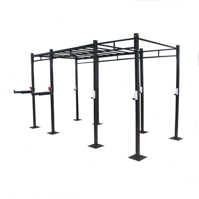 Peralatan Sangkar Kuasa Gim Pelbagai fungsi Power squat Rack stand Rig